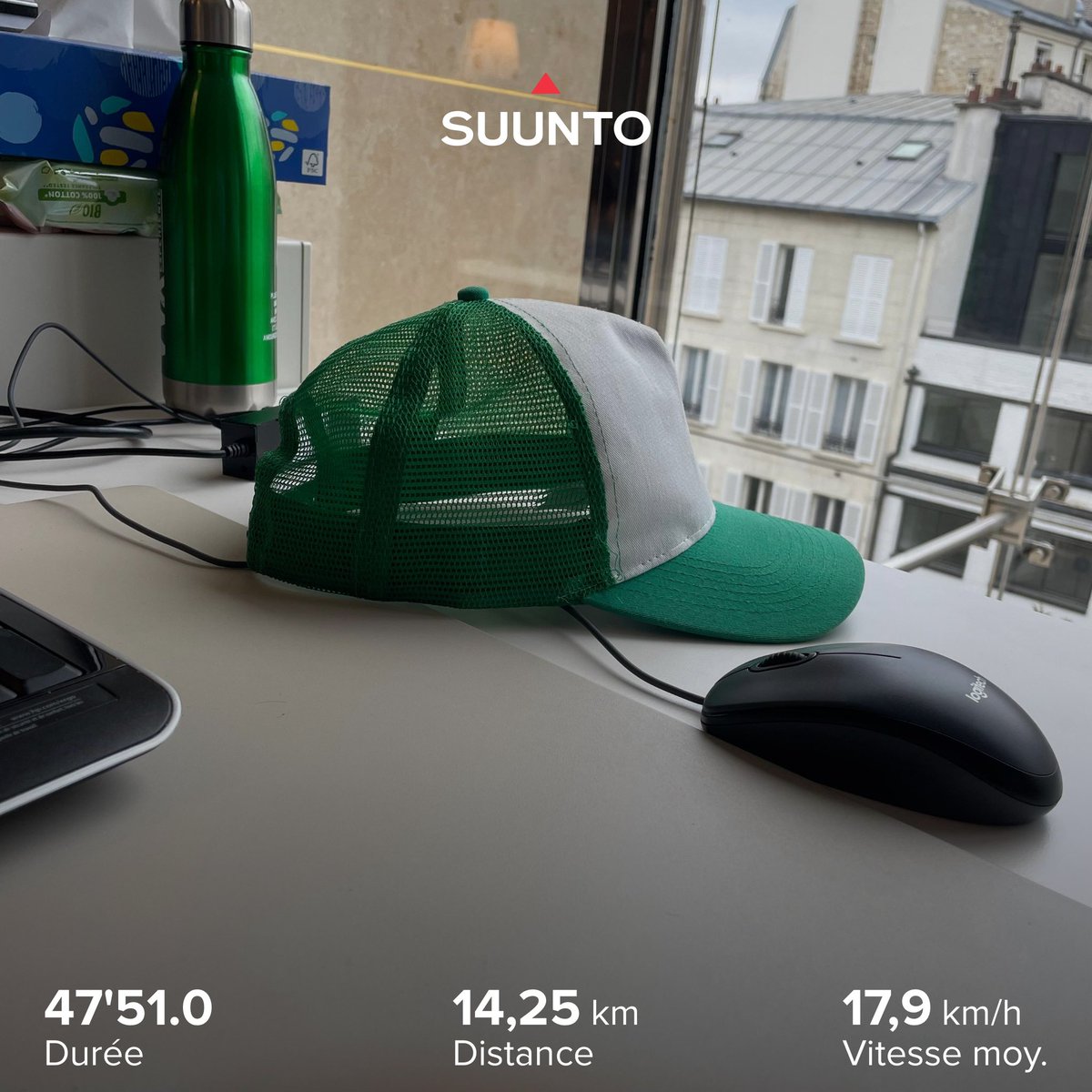 casquetteverte's tweet photo. [🚴🏻‍♂️ VéloTAF aller retour 😫👨🏻‍💻😫 • J - 17 UTMJ ? 🇫🇷🧀🇨🇭] • À nouveau VéloTAF… Et présentation/discussion de notre vidéo 🇯🇵🗻ARIGATÔ 🍿 ce soir au Salomon Store de Madeleine, avant de rentrer 😵 •  #CasquetteVerte #Running #Trail #gravel #SuuntoRaceS #UTMJ2024 #UTMJ #Paris https://t.co/LNnGEWj9gY