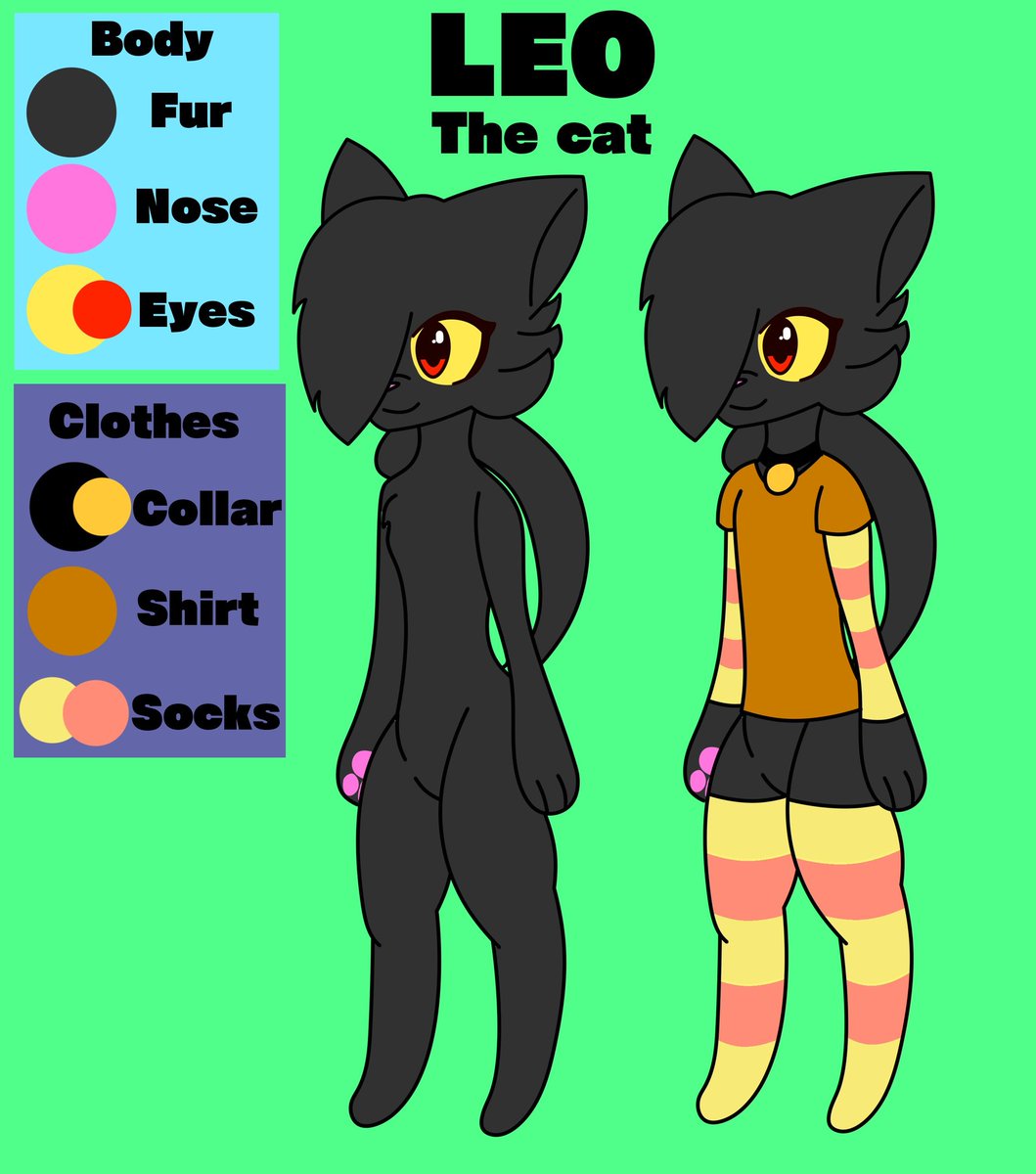 Leodas_15's tweet photo. @LornaIIa Kitty and alternate outfit! https://t.co/bOAk853Tn1
