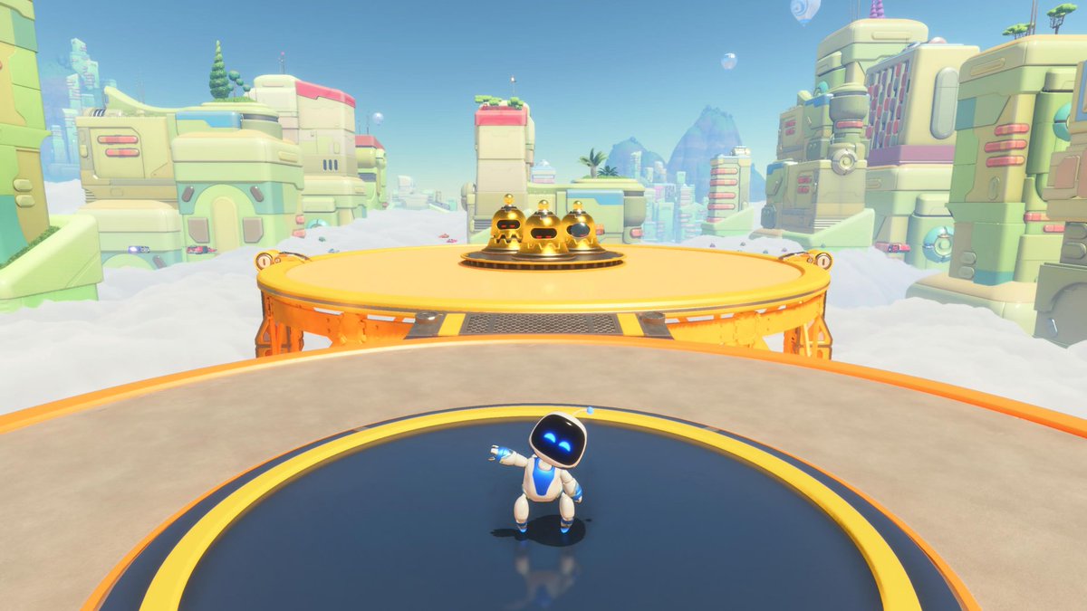 I hope that the level designer who made this level in Astro Bot, splashes water on the cuff of their sweatshirt for the rest of their life.