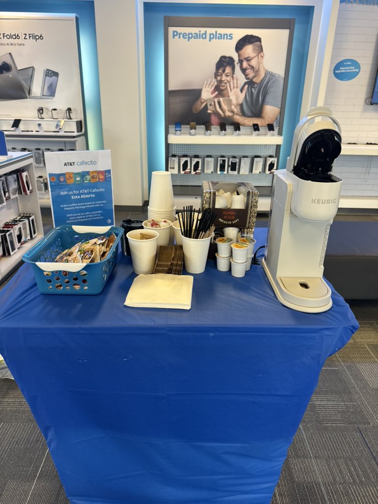 Elvis Tapia (@elvistapiaar) on Twitter photo Come join <a href="/Team_Fort_Smith/">AT&T Fort Smith</a> for a cafecito to kickoff Hispanic Heritage Month! βοΈ
Iβm proud to celebrate my culture alongside my community. π«
7110 Rogers Ave, ste 100, Fort Smith, AR, 72903
<a href="/KAMOKendra/">Kendra Hopson</a> <a href="/Farzad_Farokhi/">Farzad Farokhi</a> <a href="/matt12johnson/">Matthew Johnson</a> <a href="/HACEMOSatATT/">HACEMOS ERG</a> #Lifeatatt #HispanicHeritageMonth Come join <a href="/Team_Fort_Smith/">AT&T Fort Smith</a> for a cafecito to kickoff Hispanic Heritage Month! βοΈ
Iβm proud to celebrate my culture alongside my community. π«
7110 Rogers Ave, ste 100, Fort Smith, AR, 72903
<a href="/KAMOKendra/">Kendra Hopson</a> <a href="/Farzad_Farokhi/">Farzad Farokhi</a> <a href="/matt12johnson/">Matthew Johnson</a> <a href="/HACEMOSatATT/">HACEMOS ERG</a> #Lifeatatt #HispanicHeritageMonth