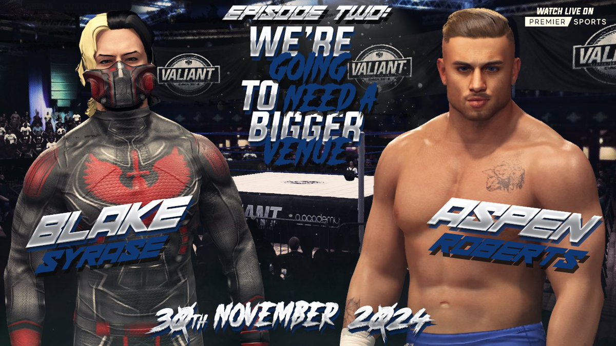 We're back and bigger than ever.  In two months time, we go live from the 02 ACADEMY, in Birmingham!  

 We can now officially confirm one of the matches set to take place will be Blake Syrase Versus Aspen Roberts!  30/11/24