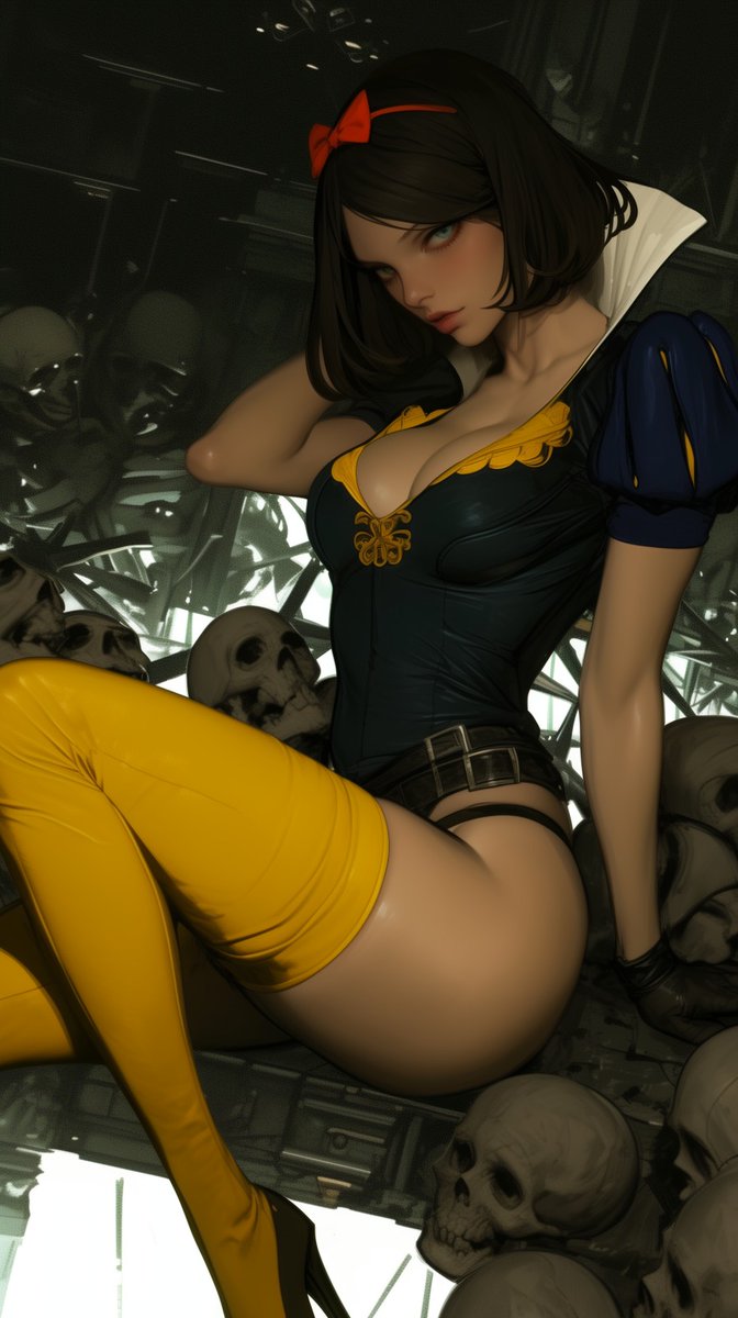 djom900's tweet photo. Qt your badass Snow White https://t.co/zeKGvH9GrB