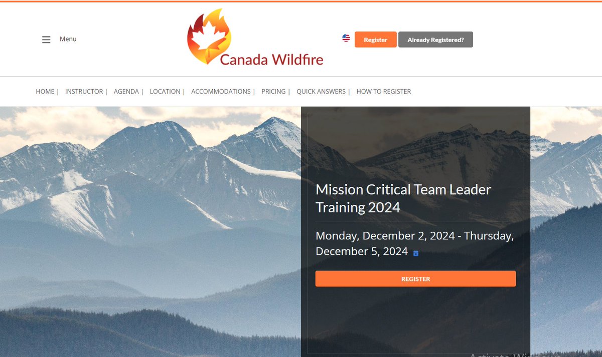 mikeflannigan's tweet image. Fire management folks first responders and emergency management folks, don't miss out on this Mission Critical Team Leader Training opportunity bit.ly/mctls24
