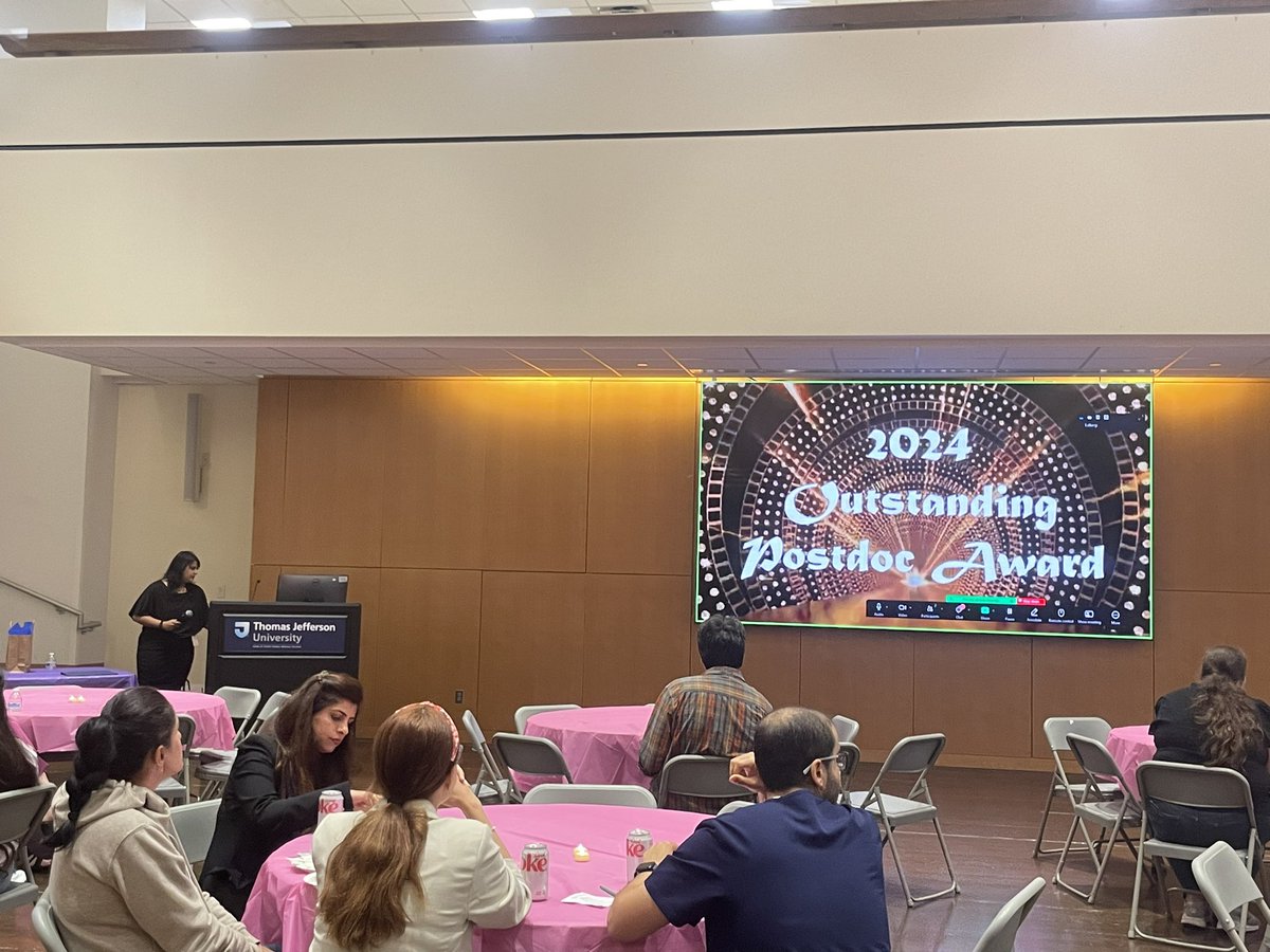 JeffPostdocs's tweet image. #NPAW2024 Day 2 # Postdoc-PI luncheon! Congratulations @Francesco De Pascali for wining the outstanding postdoc award and @2LexA4myshirt and @ Melissa Molho Medina for the honorable mention awardee!