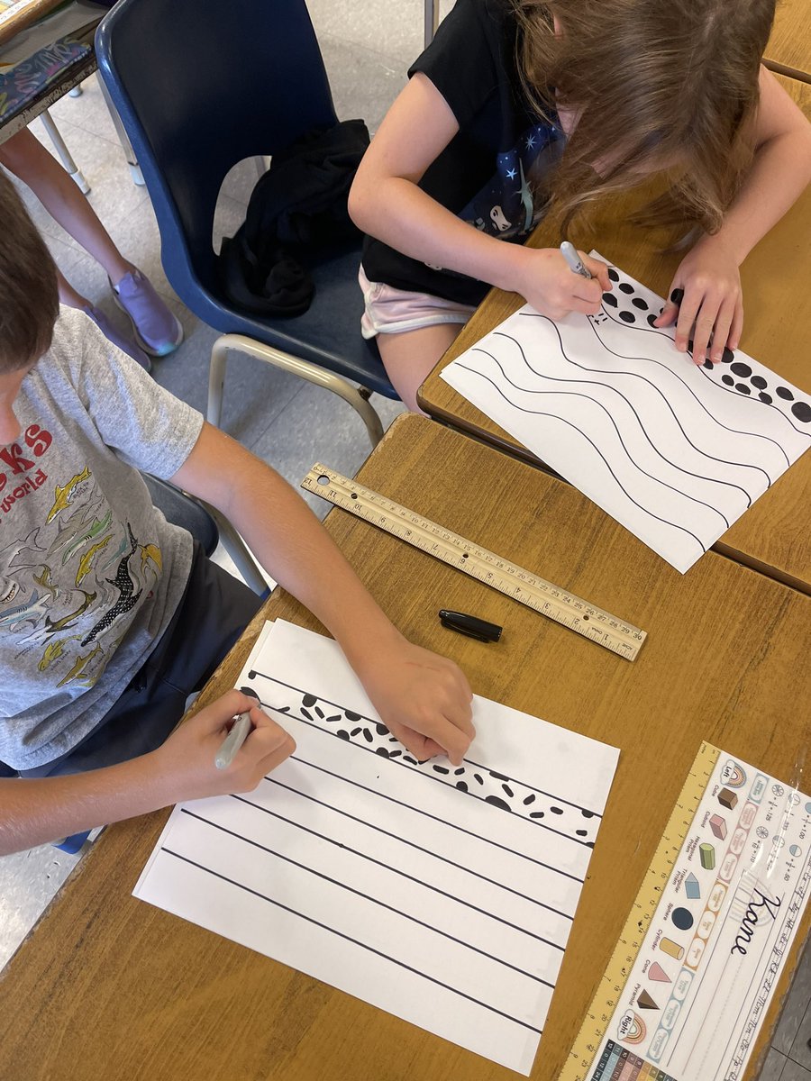 MissJeffery3's tweet photo. Check out these fantastic Charlie McGee-inspired pieces created by students! They've used lines, shapes, patterns, and space to express their creativity in unique ways. It's amazing to see their take on McGee’s style! 🎨✨ 
@sttcatholic https://t.co/SpI3RUTWOC