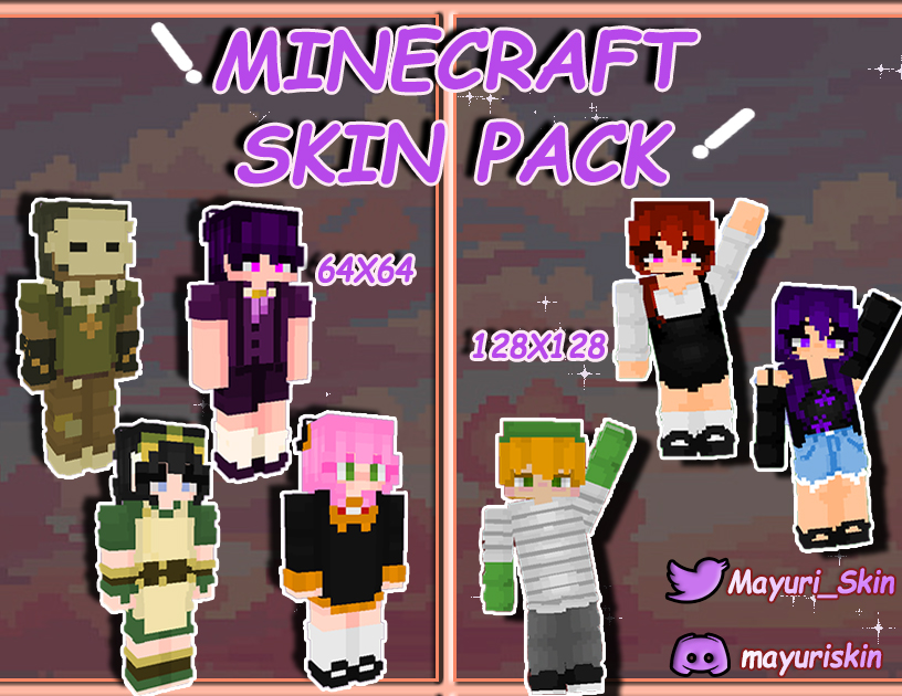 Mayuri 💙 | Mc Skin Commissions tweet media