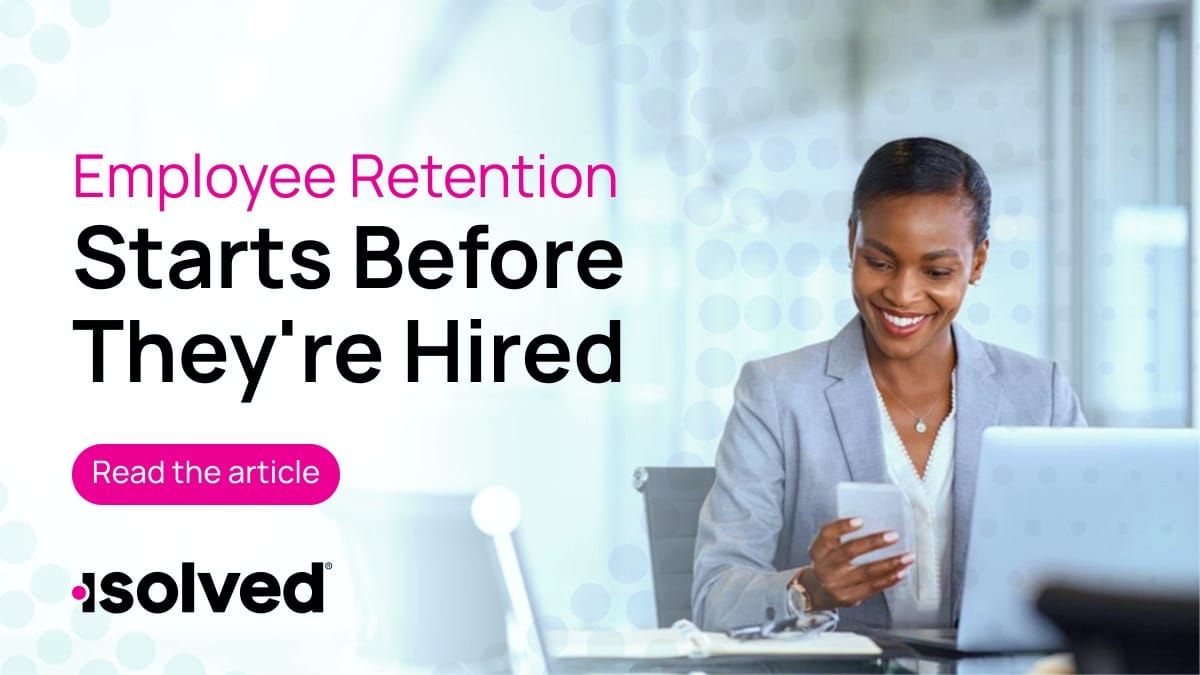 From @SharlynLauby Employee Retention Starts Before the Job Interview dlvr.it/TDMMjM