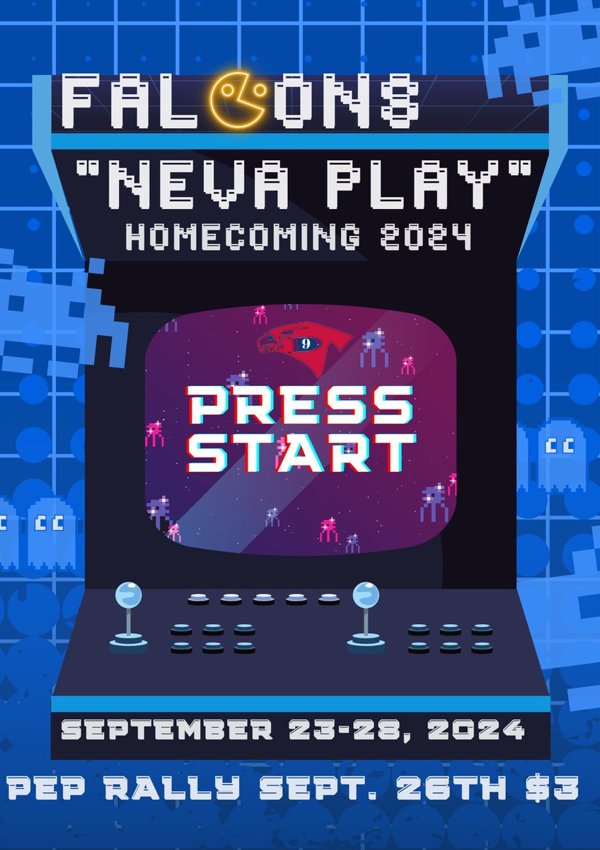 It’s ALMOST time for the BIGGEST celebration of the season!! Falcons, are you ready?? 🏈👑🔴🔵 #D9HOCO24