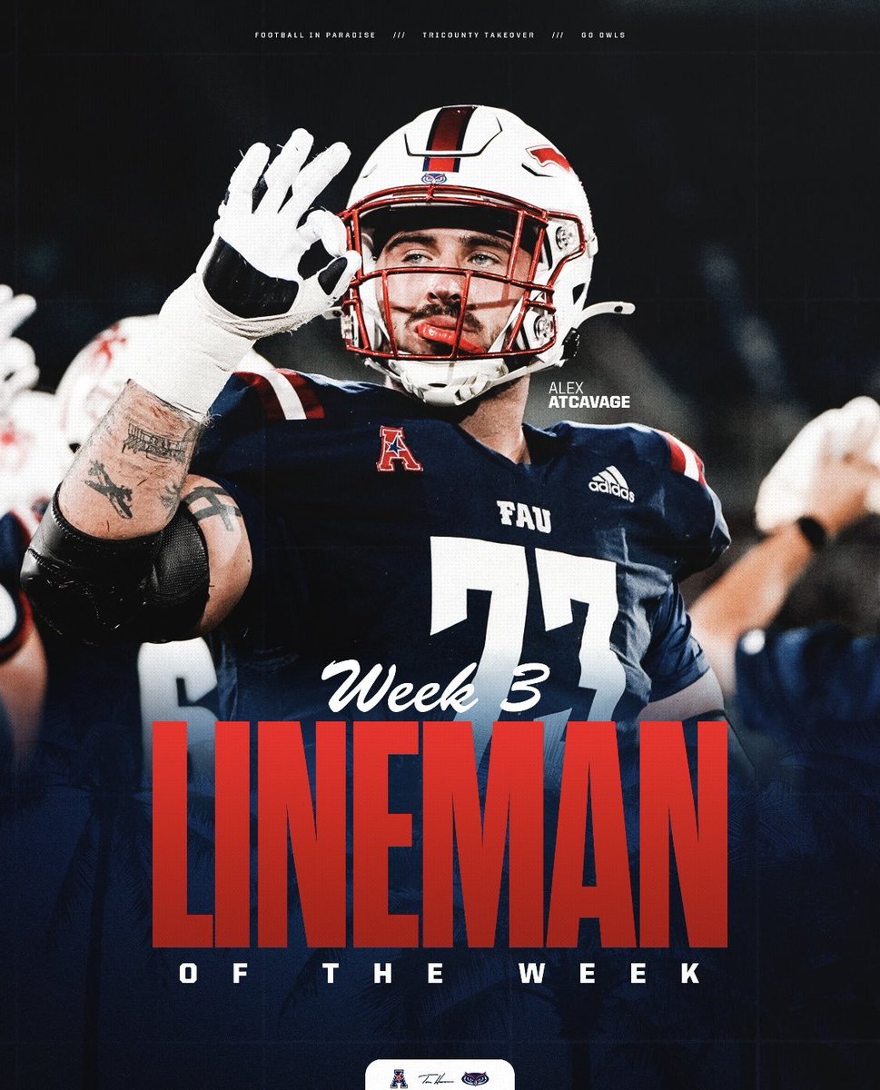 LFG <a href="/AlexAtcavage/">Alex Atcavage</a> ‼️
Large night this past Saturday. 
Go Owls👌🏈🦉