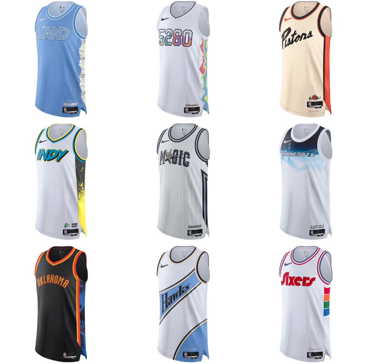 Aurora_DFS's tweet image. These NBA city jerseys got leaked

Which one you like the best?

#NBA #Jerseys