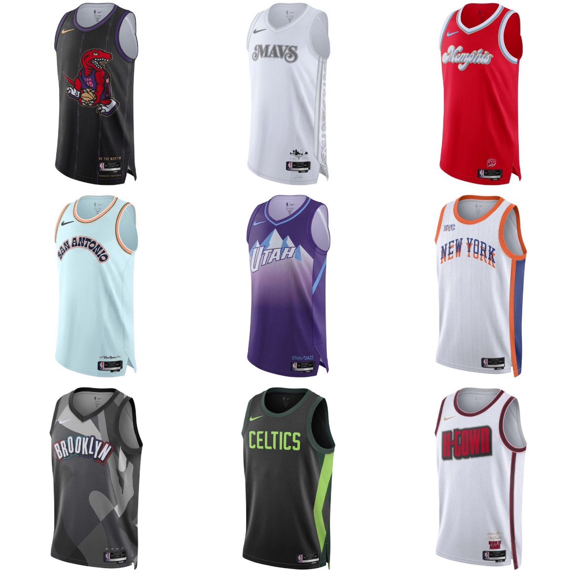 Aurora_DFS's tweet image. These NBA city jerseys got leaked

Which one you like the best?

#NBA #Jerseys