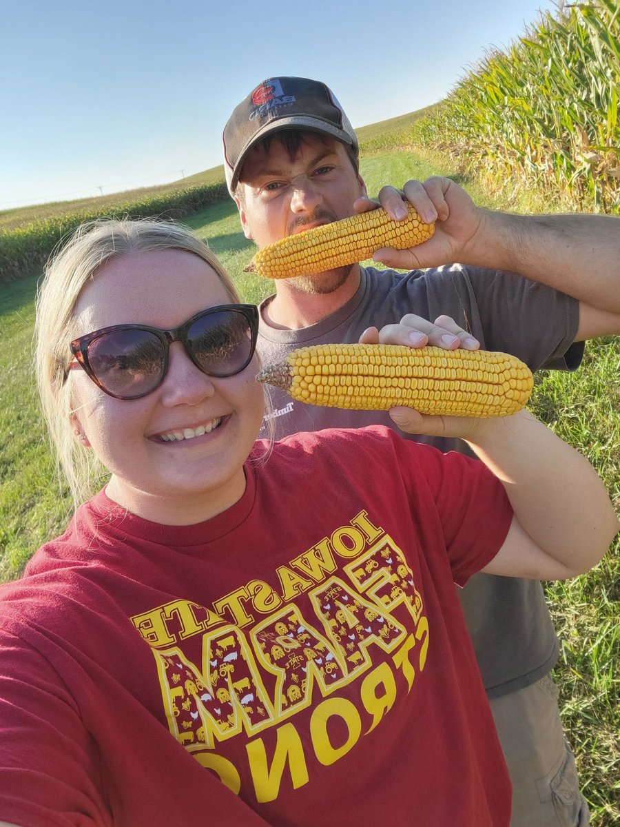 KristiGoedken12's tweet photo. Someone's getting antsy for #harvest24 in Eastern Iowa.  Nice night checking the @PioneerSeeds crop and flying the drone https://t.co/zGNGDBMjKn