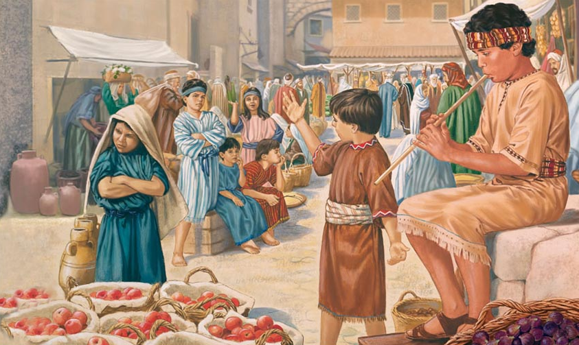 ✝️ EVANGELHO DO DIA - 18/09/2024

Lc 7,31-35

Naquele tempo, disse Jesus: 31 “Com quem hei de comparar os homens desta geração? Com quem eles se parecem? 32 São como crianças que se sentam nas praças, e se dirigem aos colegas, dizendo:
‘Tocamos flauta para vós e não dançastes;