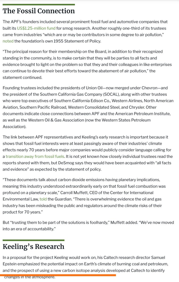 HassanAbuAlawa2's tweet image. Yes. #ExxonKnew #ShellKnew #BPKnew they&apos;ve known since 1954 and have spent billions covering up. There hasn&apos;t been a greater crime against humanity since man first stood on his hind legs.