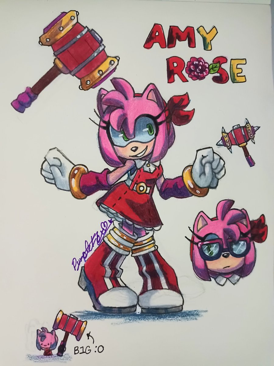 Pfox6464's tweet photo. Amy Rose AU Design :D
.
#AmyRose #furryartist #sonicart #PFox64 https://t.co/yXPm4JaxdV