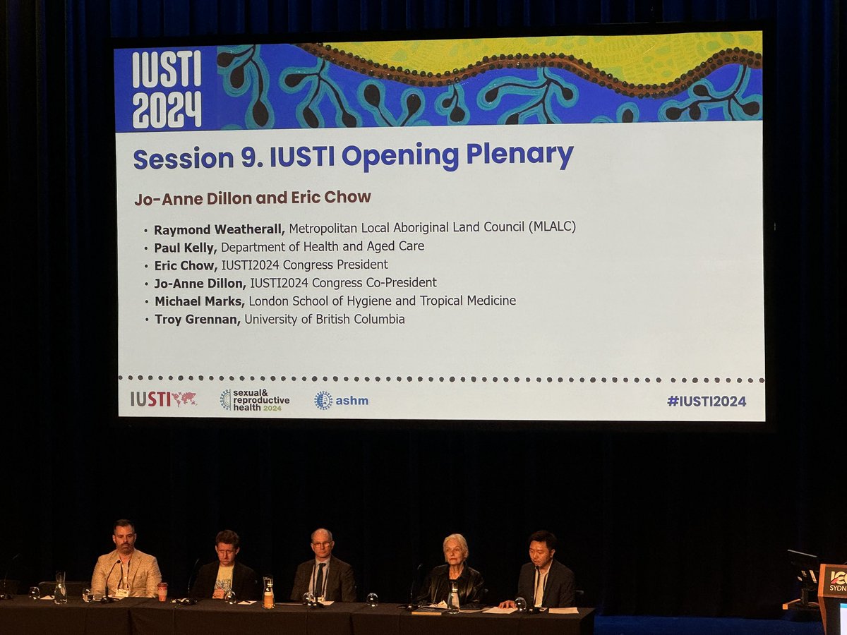 It’s great to be at opening of IUSTI 2024
<a href="/ASHMMedia/">ASHM</a> #IUSTI2024