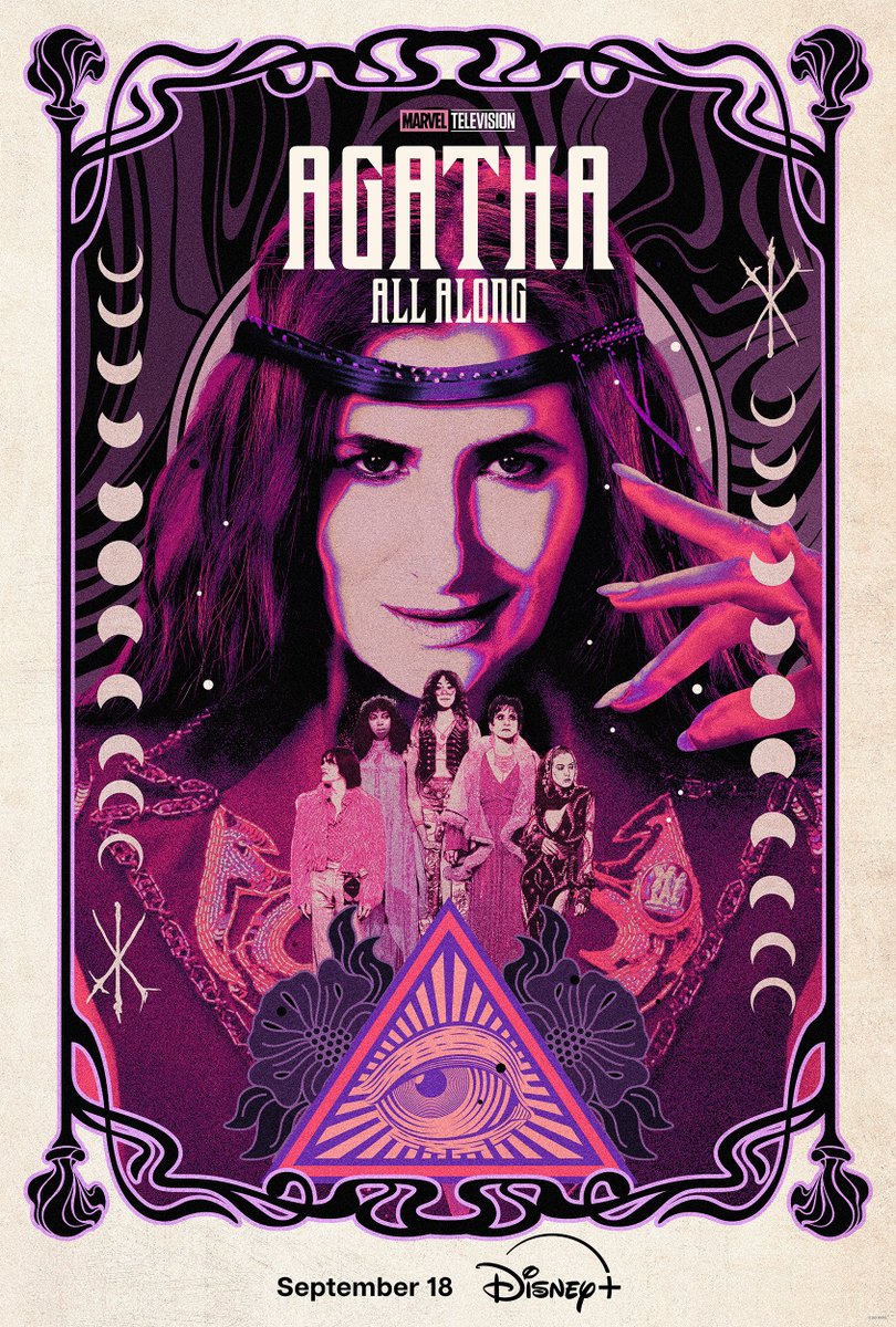 johnniejae's tweet photo. #AgathaAllAlong is a slow burn to a wickedly, campy good time. I wasn't THAT excited for Agatha All Along, but Kathryn Hahn, Aubrey Plaza and Joe Locke have me absolutely OBSESSED now! https://t.co/PEGRAY5ZPy