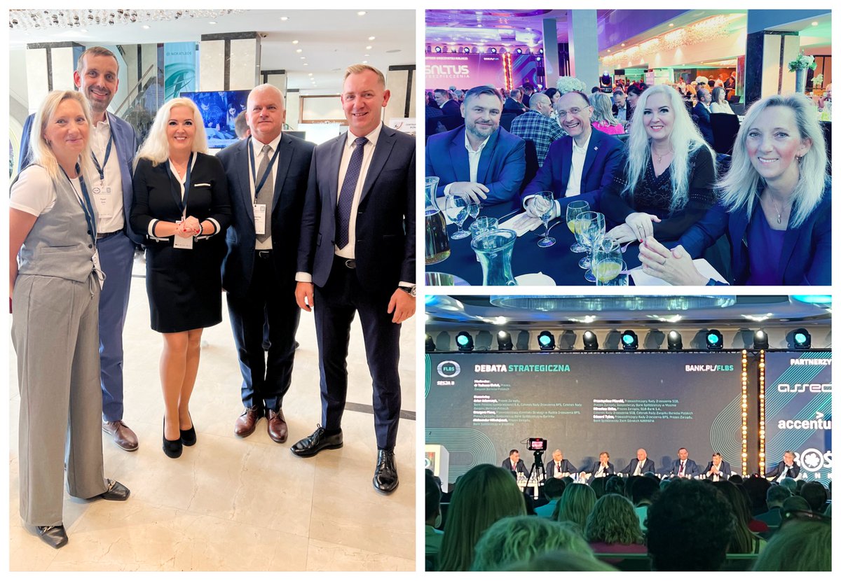 DariaPaweda's tweet photo. Pierwszy dzień Forum Liderów Banków Spółdzielczych #FLBS za nami! 🏦 To niezwykle ciekawe, ważne i kultowe wydarzenie, organizowane co roku przez Związek Banków Polskich #ZBP @PortalBANKPL @MiesiecznikBANK Cieszę się, że spotkałam tylu wspaniałych znajomych😊 Do zobaczenia jutro! https://t.co/ulZtXwHWrU