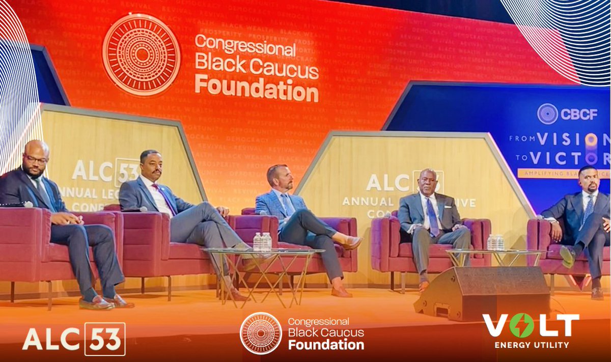 Did you attend <a href="/CBCFInc/">CBCF Inc.</a> #ALC53 in the nation's capital? 

<a href="/gilbertcampbell/">Gilbert Campbell III</a>, Founder and CEO <a href="/VoltUtility/">Volt Energy Utility</a>, participated in a discussion, joining <a href="/RepJamesClyburn/">James E. Clyburn</a> in a crucial conversation on equitable #solarenergy.