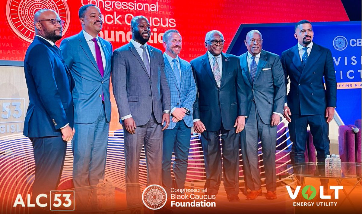 The <a href="/CBCFInc/">CBCF Inc.</a> #ALC53 panelist discussed how clean energy initiatives can support diverse and underserved communities. 

Insights were shared by Jahi Wise (<a href="/EPA/">U.S. EPA</a>), Eric Grey (<a href="/Edison_Electric/">EEI</a>), Emile C. Thompson (<a href="/DC_PSC/">DC Public Service Commission</a>), and Ben Duncan (<a href="/scresilience_/">SC Office of Resilience</a>) #CleanEnergy #Equity
