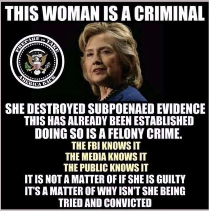 <a href="/elonmusk/">Elon Musk</a> 🔥  Hillary should be in JAIL ! 🔥

 💥That meme shows just one of numerous    
        unprosecuted Hillary Crimes !