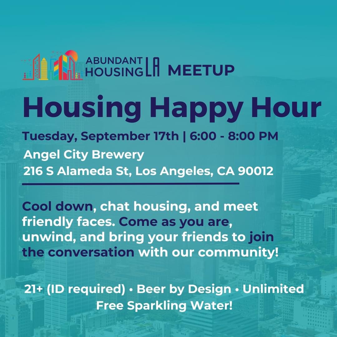 Abundant Housing LA - Sunset Chapter tweet media