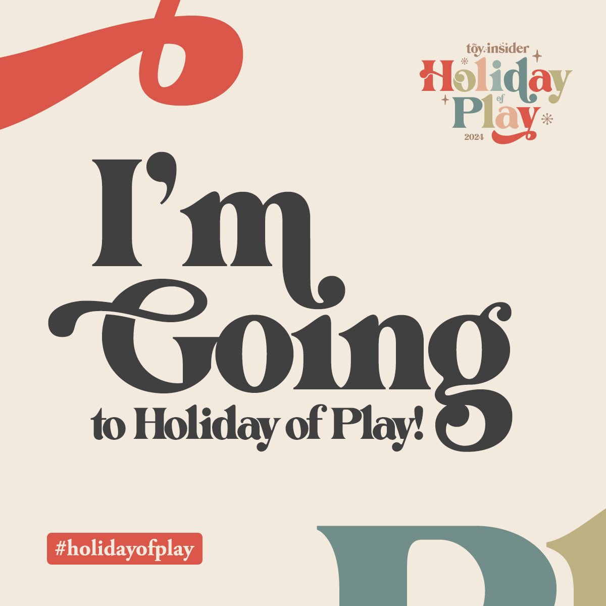I'm ready to Jingle Bell Rock into the holiday season with <a href="/thetoyinsider/">The Toy Insider</a>! Follow me and #holidayofplay to see the newest holiday fun!