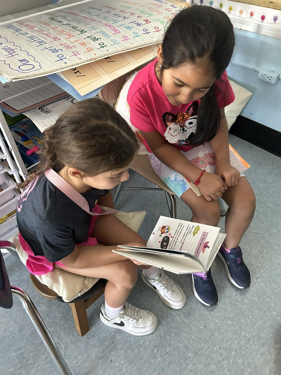 MsKravitzReads's tweet photo. We practiced buddy reading today! There were so many great conversations about books, turn taking, and getting to explore books that our friends love! https://t.co/WQ8uiuNjRx