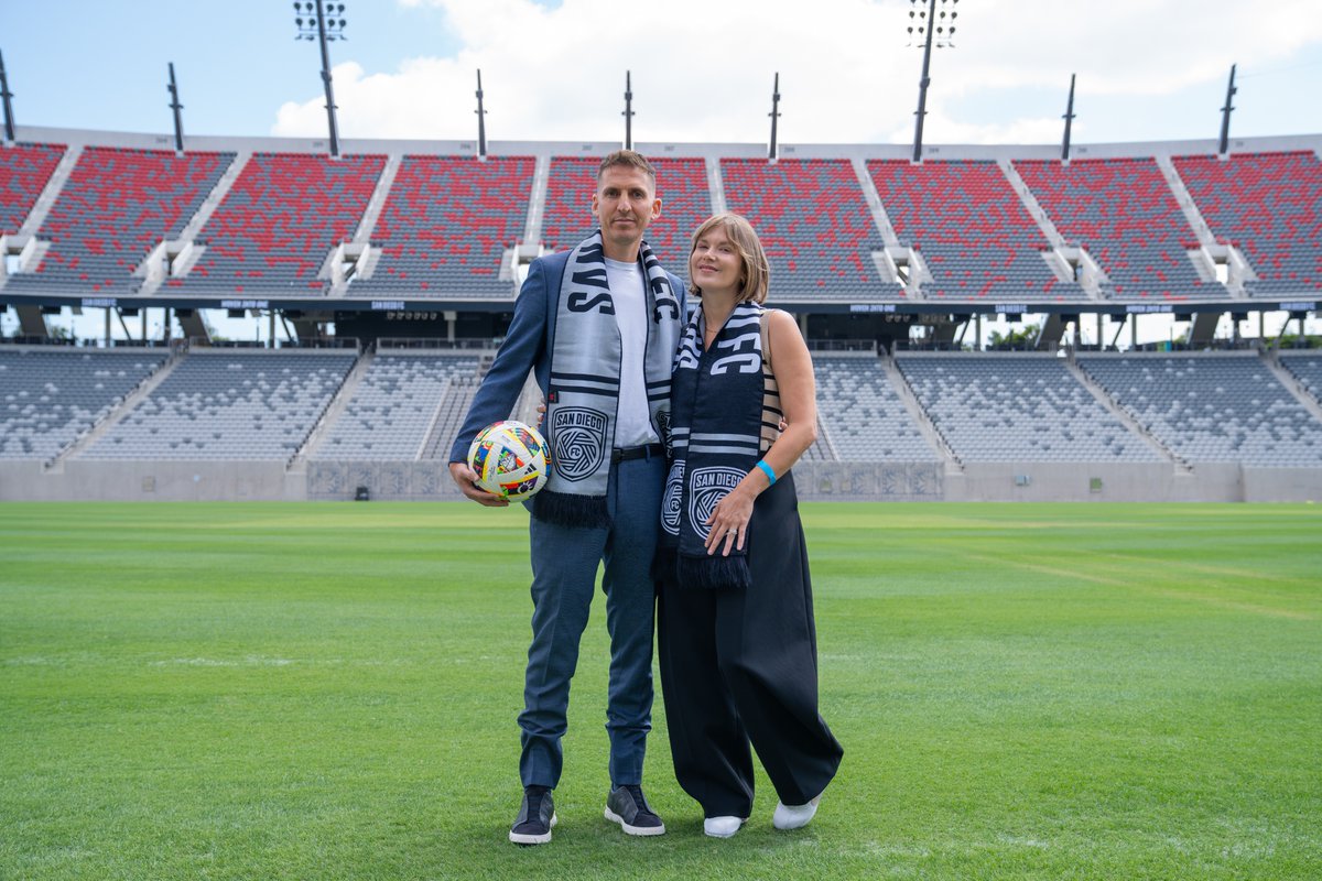 sandiegofc's tweet photo. For the first time at @SnapdragonStdm. https://t.co/sJ3DQI8qzR