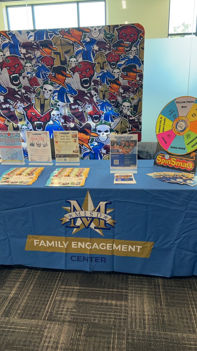 What an awesome time getting to connect with our families at the college fair!!