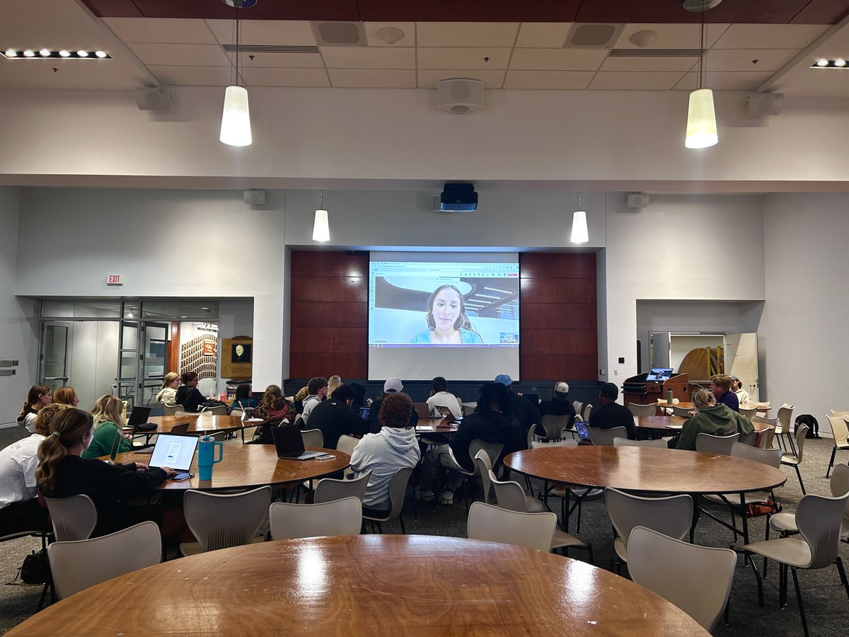 Big thank you to one of our own <a href="/alvarezzalexiss/">alexis alvarez</a> for taking the time to speak to us about her path after college🏴‍☠️