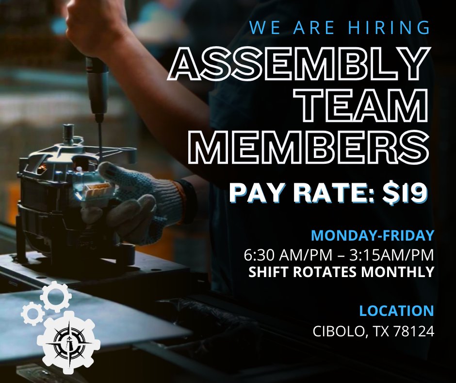 FirstOption1's tweet image. Looking to grow your career in Automotive Production? 🚗🔧 We’ve got openings near Cibolo! Apply today!

Interested? Apply Here→ tinyurl.com/4m68shk3
Questions? Give us a call!→ 210-733-3700

#Assembly #Prodution #AutomotiveSupply #JobsCibolo #FirstOption