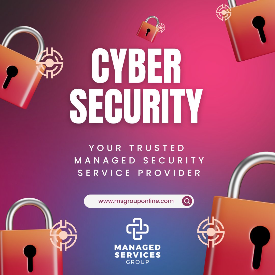 msgrouponline's tweet photo. 🔒 Is your business struggling to keep up with cybersecurity threats? 🚨 Let us, the MSSPs be your cybersecurity superheroes! With 24/7 monitoring, threat detection, and incident response, we've got you covered. Contact us today for a free consultation!#CybersecurityProtection ✨ https://t.co/t6yYERyoXH