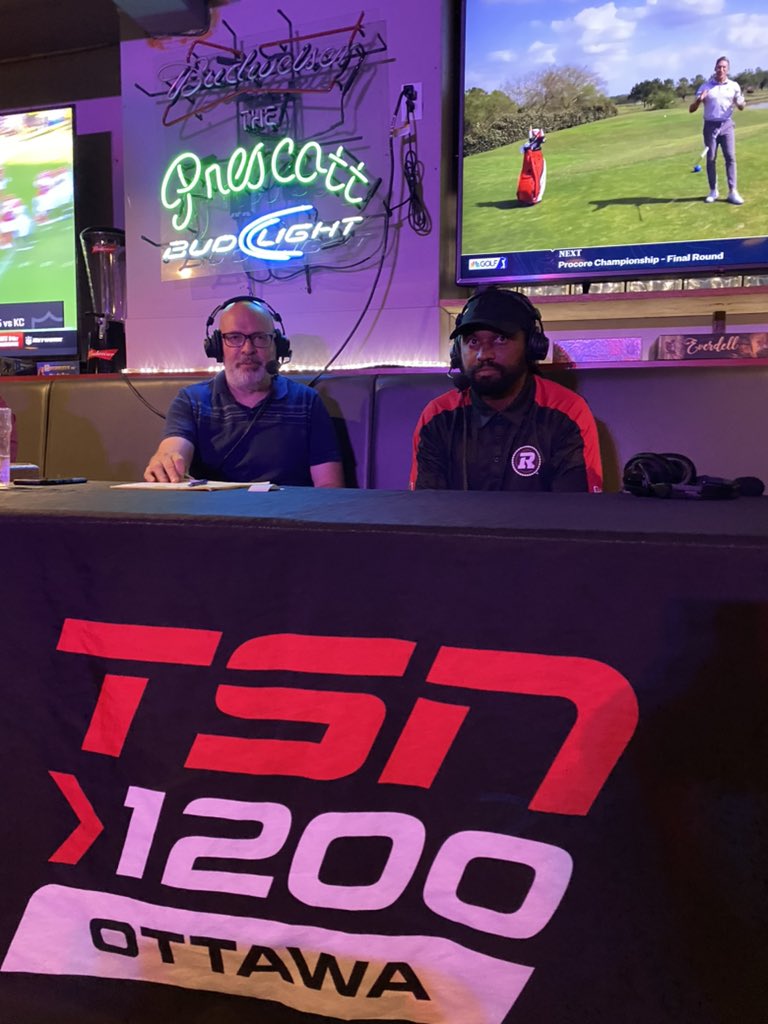 TSN1200's tweet photo. Last but not least on the @REDBLACKS QB Club we have RB Coach, Nate Taylor ‼️🏈‼️

We’re live til 8pm at The Prescott (379 Preston St)‼️ https://t.co/GTpnMThpBa