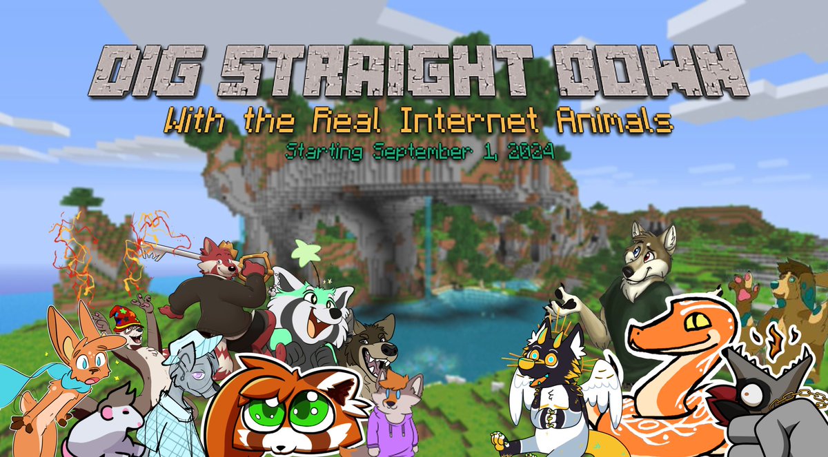 Let's see what's poppin' on the Dig Straight Down server tonight! twitch.tv/dripthedeer