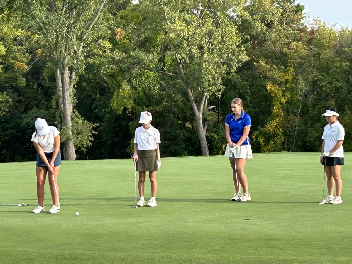 TogaGirlsGolf's tweet photo. Great Toga golf day with a win against Shen and 6 Sectional Qualifying scores! Sophia Jackson-44, Paeton Koshgarian-46, Lily Collier-47, Chloe Lawrence-48, Ella Smullen-50 &amp; Hadley Gowan-51. Way to go girls!! https://t.co/7XupBUpYmS