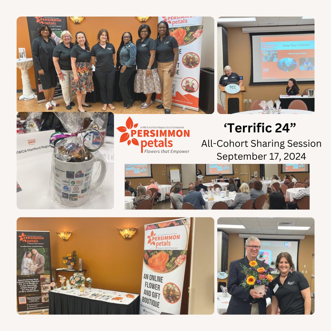 Honored to be representing <a href="/Persimmon/">persimmon</a>  Petals at the session today presented by No Margin, No Mission! A fantastic opportunity to connect with other nonprofits and learn together. Thank you to <a href="/Hartford/">Hartford</a>  Foundation for Public Giving for their continued support.