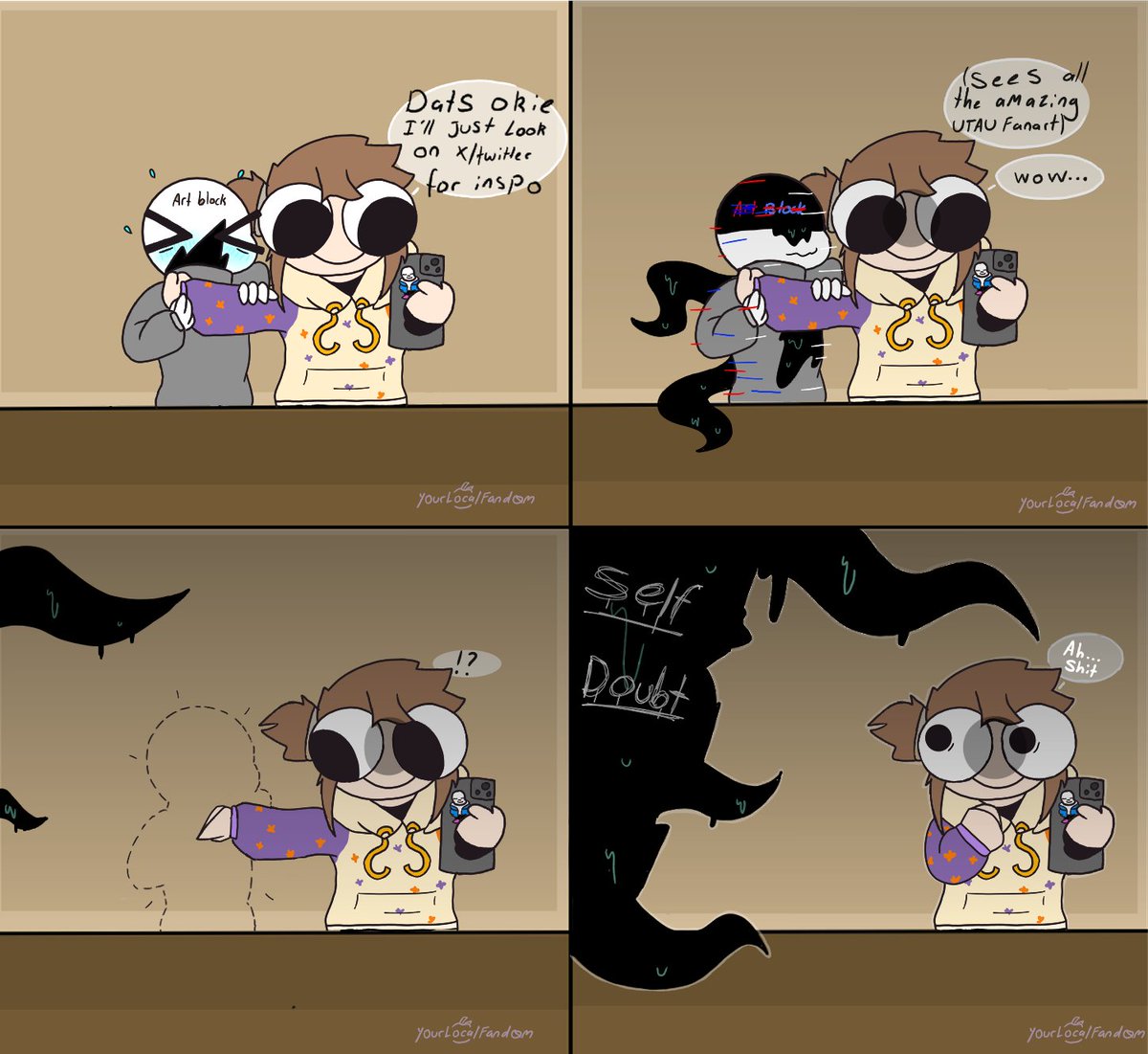 YourLocalFand0m's tweet photo. The adventures of Scribbles (2/???)
Scribbles belongs to me
#undertaleAU #art #digital #drawing #comice https://t.co/VFcjRGzdvU