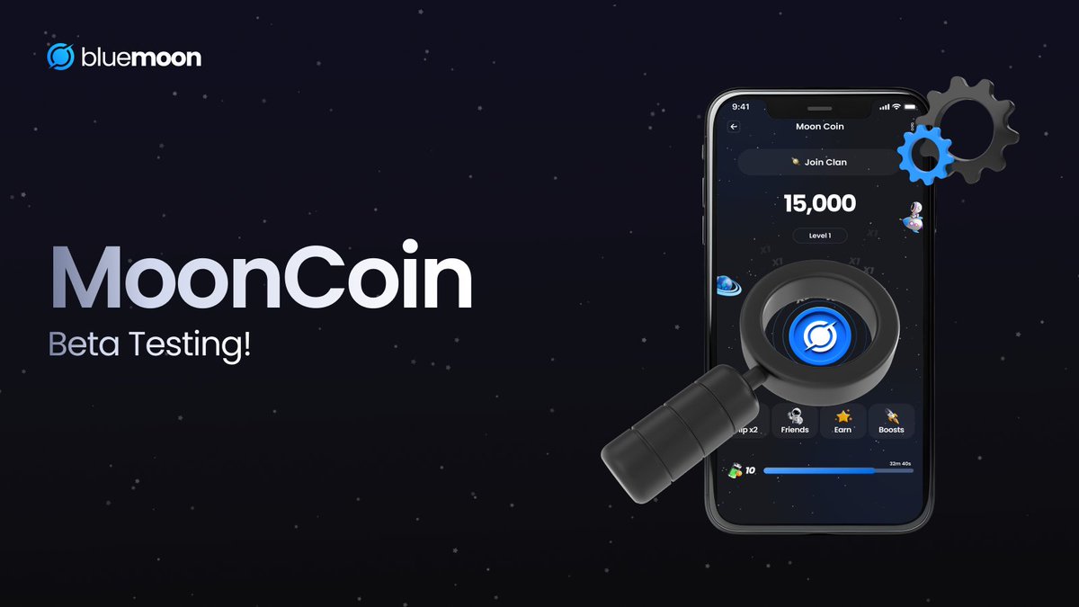 The wait is over! MoonCoin Beta Testing is LIVE! 
The selected beta testers have been sent an email, Congrats to all! 
If you didn’t make it, more opportunities are on the way. Stay connected for future updates!

#MoonCoin #Web3Gaming #BetaTesting #BluemoonGaming #telegramminiapp