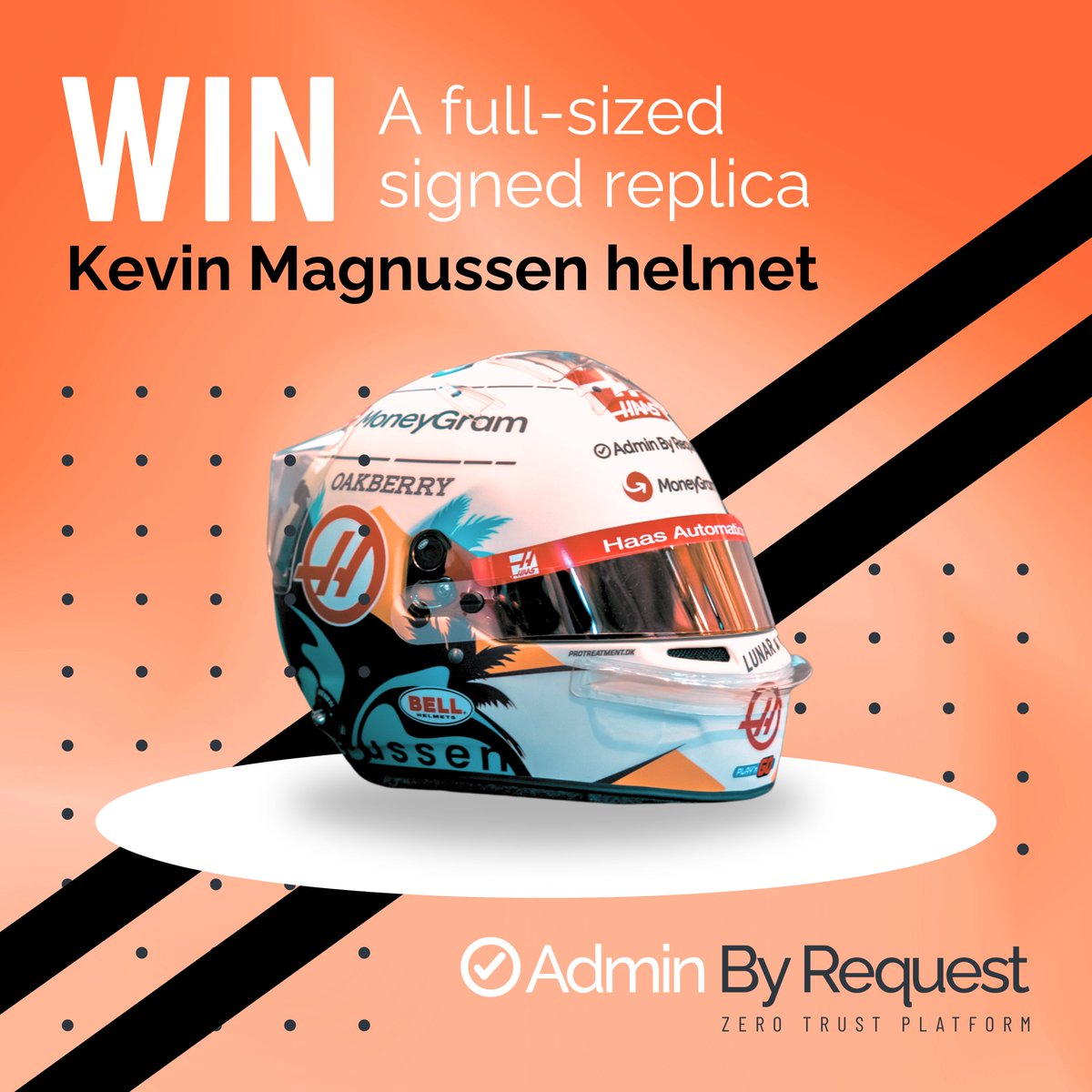 AdminByRequest's tweet image. We’re down to the last 7 races of the 2024 F1 season, and that means we’re inching closer to giving away this signed @KevinMagnussen 𝗛𝗮𝗮𝘀 𝗵𝗲𝗹𝗺𝗲𝘁!
Follow the instructions on our LinkedIn post to enter ⏬
linkedin.com/posts/adminbyr…
#Giveaway #KevinMagnussen #AdminByRequest