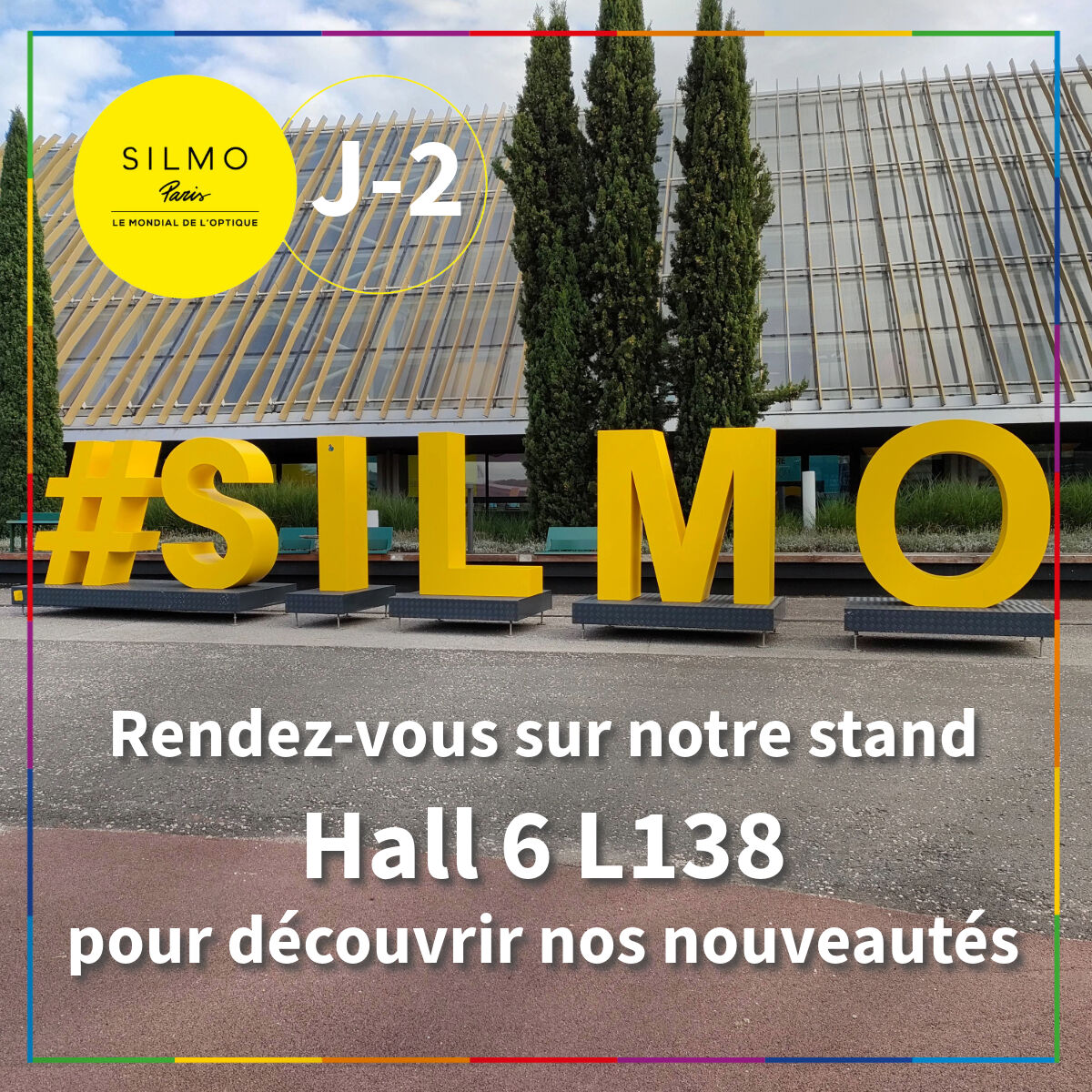 LapeyreOptique's tweet image. ⏳ J-2 avant le SILMO Paris ! Nous sommes impatients de vous accueillir au Hall 6 stand L138 

#SILMOParis #OptiqueLunetterie #SILMO2024 #Optique #Opticiens #Opticiennes #SanteVisuelle #AtelierOpticien