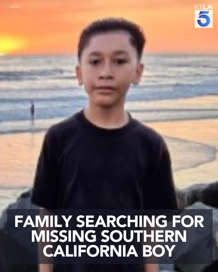 KTLA's tweet photo. Loved ones and authorities are searching for a missing Southern California boy.
Details: https://t.co/otpsMbAQBk https://t.co/a7M8XAafxo