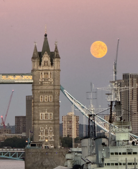 London, Beautiful evening view..