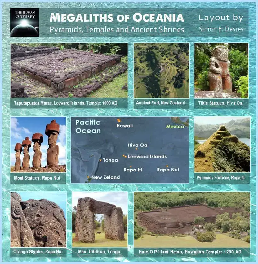 ufo_etc's tweet photo. These Are The Incredible Lost Megaliths Of Oceania: The distinct culture of Polynesians has created some of the most interesting monuments in the world. A true wonder of the world is the Moai sculptures on Easter Island but not less intriguing are the… https://t.co/tnyBVEwNoO https://t.co/BA5ZS1o4Uh