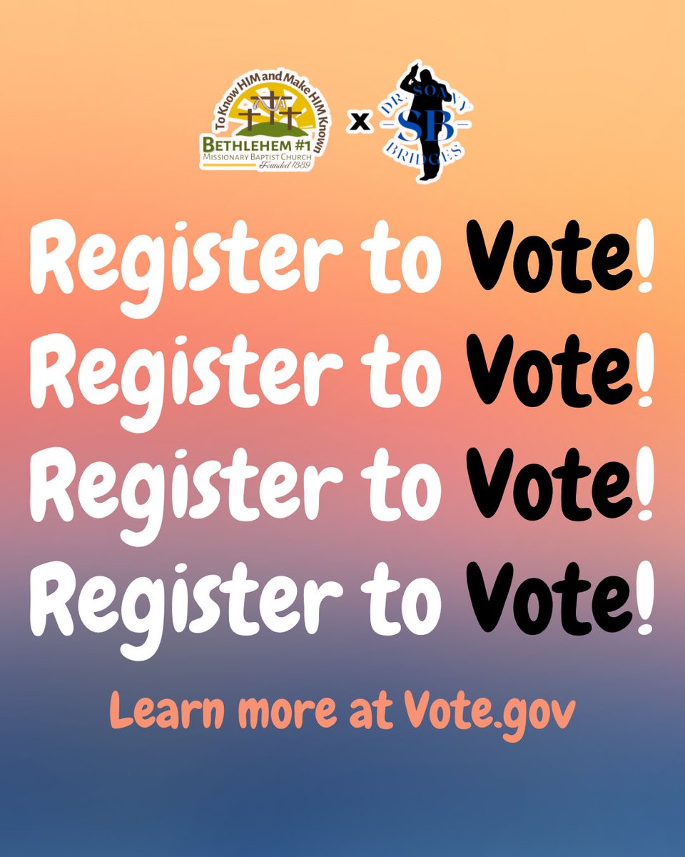 Celebrate National Voter Registration Day by:

🗳️ Registering to Vote
🗳️ Checking Your Registration
🗳️ Spreading the Word

Visit vote.gov for more info. Every vote counts!