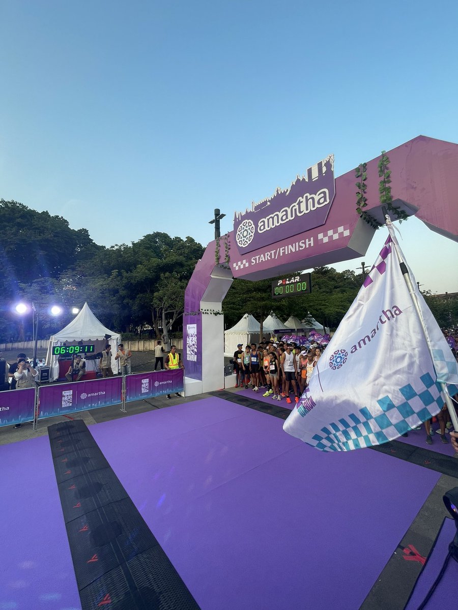 Amartha 10x Run has concluded. Congratulations to all who participated your performances were truly amazing 🎉