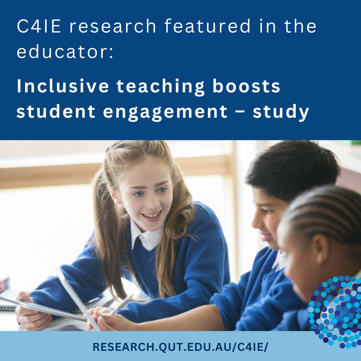 In an article in The Educator, Professor Linda Graham and Haley Tancredi, alongside Dr Callula Killingly and Professor Naomi Sweller, shared research showing that evidence-based strategies boost student engagement: theeducatoronline.com/k12/news/inclu…
