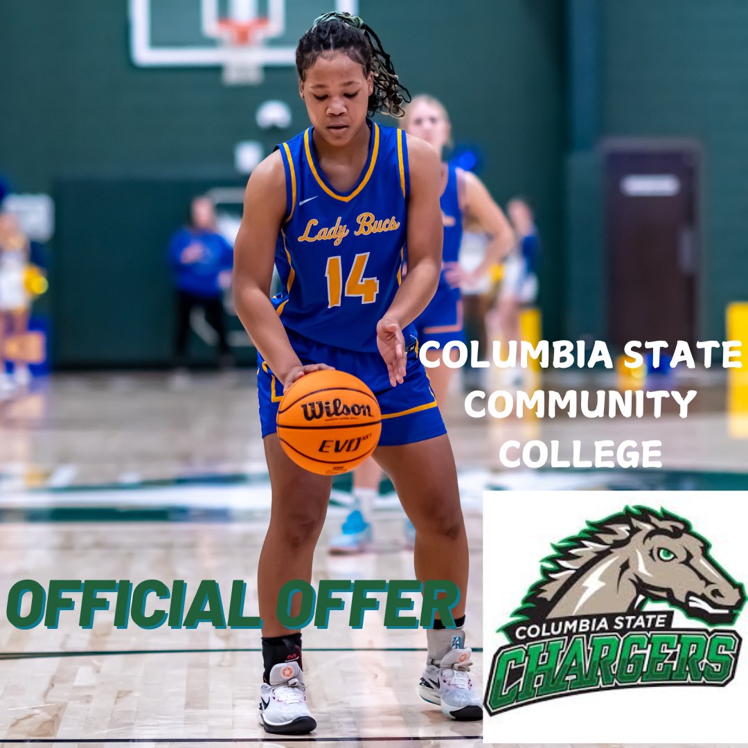 After a great prospect camp in Smyrna, TN, I am blessed to receive my first offer to Columbia State Community College <a href="/CStateWBasketB/">CStateWBasketball</a> !!! Thank you so much for the opportunity!