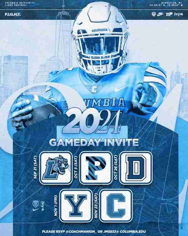 Thank you <a href="/CUFBrecruiting/">Columbia Football Recruiting</a> for the GameDay invite!! Excited to be on campus and meet the coaches!