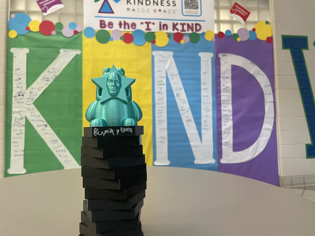 #misdgt kicked off <a href="/SIFMAFoundation/">Stock Market Game</a> Stock Market Game and this week we got to celebrate our current leaders! Weekly Strock Star Trophy signing is back! Did not have a team sign it once last year…I now have both winning teams this week! Perseverance! LETS GO!